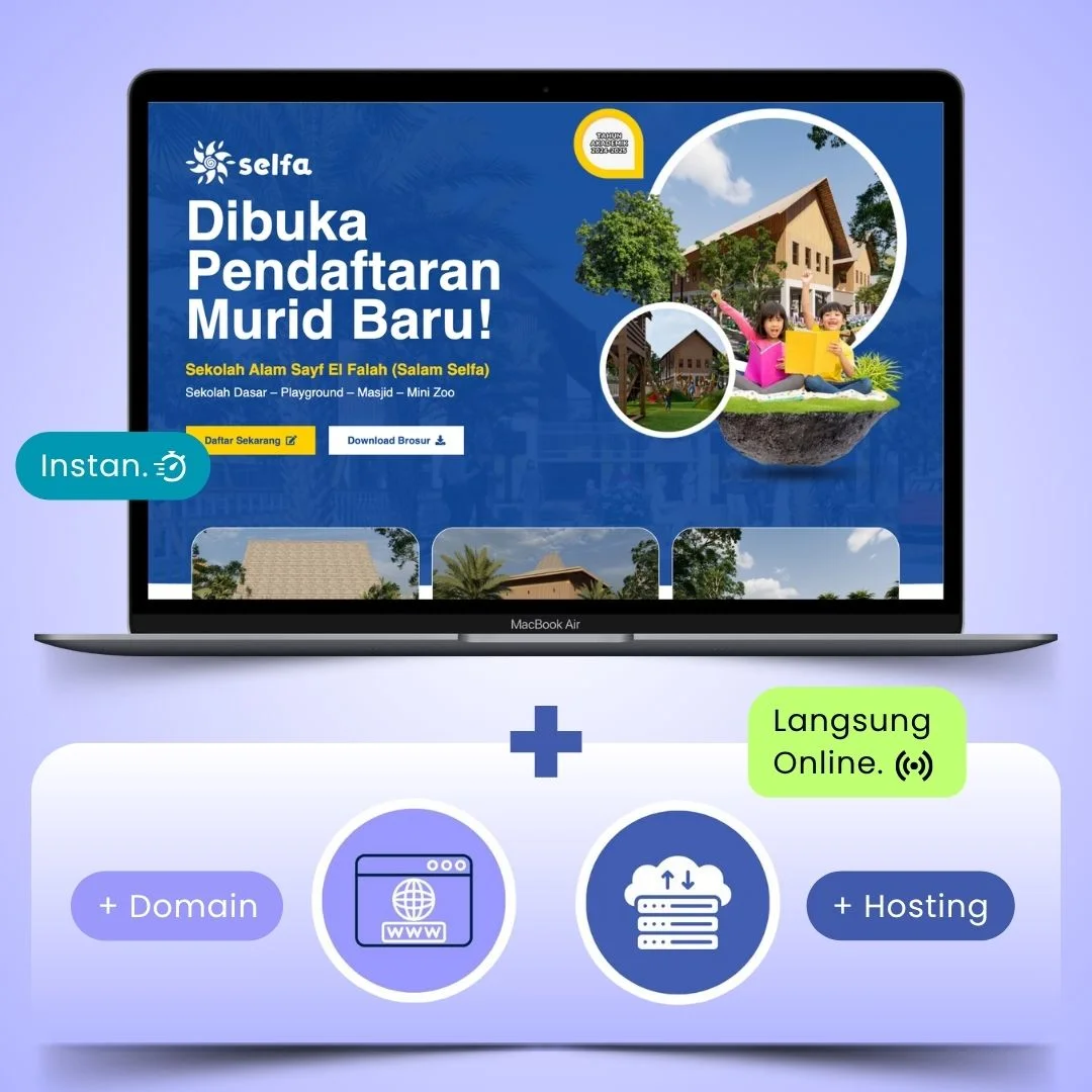 Landingpage + Domain + Host