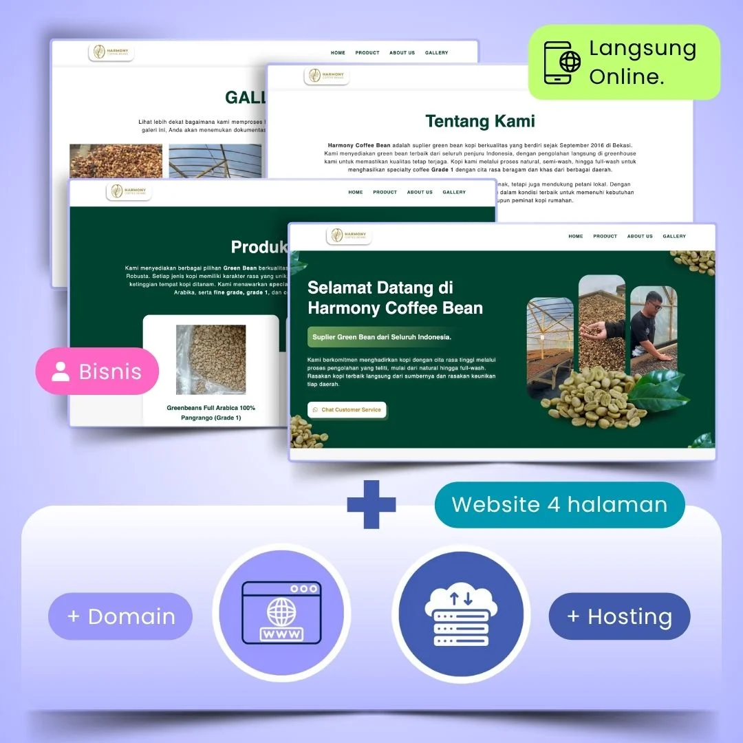 Website + Domain + Hosting
