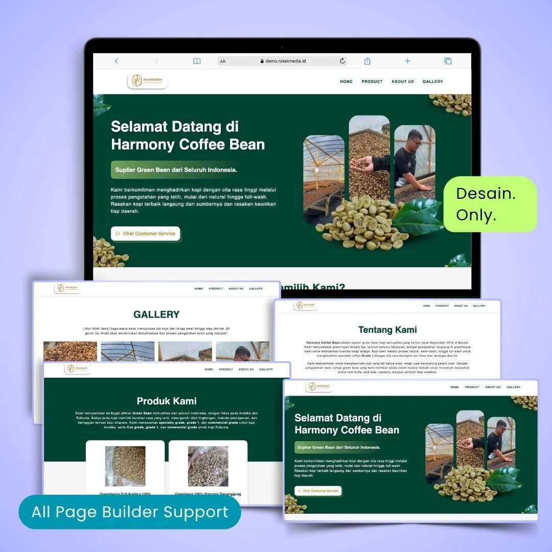 Desain Website Only