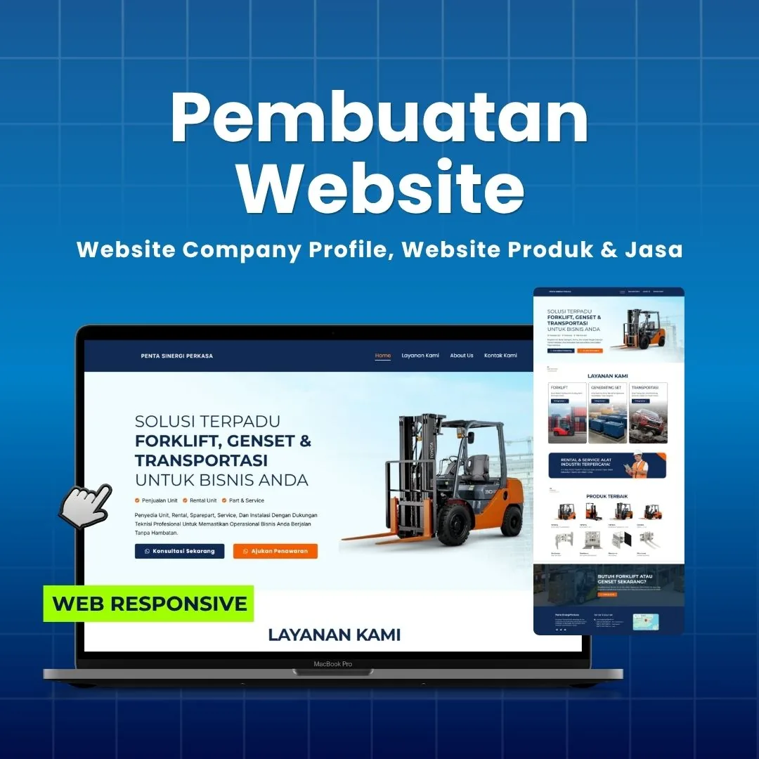 Jasa Pembuatan Website Responsive | Website Company Profile, Website Produk Dan Jasa